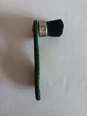 Vintage Wooden Handled 2 in 1 Shineol'a Shoe Brush